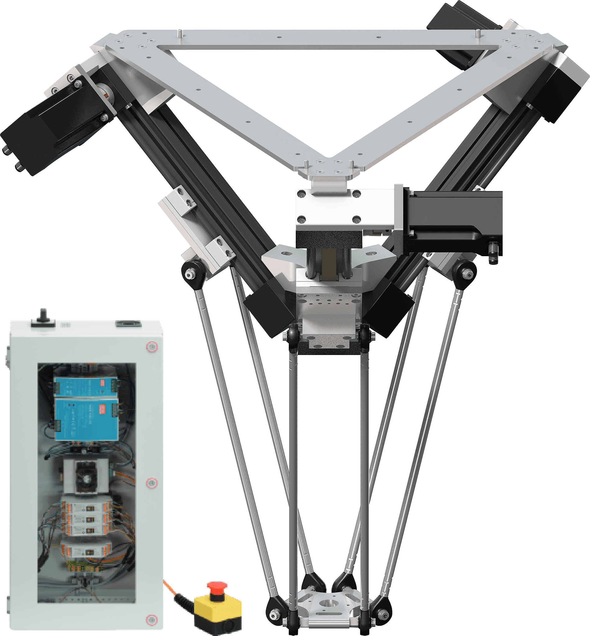 Delta-Roboter - Vormontiert, Arbeitsraumdurchmesser 360 mm