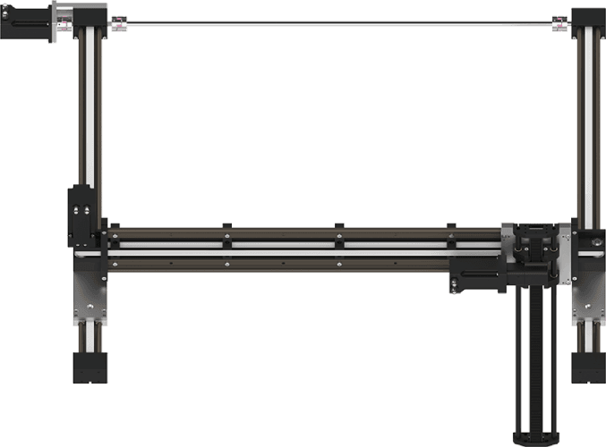 Raumportalroboter | DLE-RG-0003 | Arbeitsraum 800 x 800 x 500 mm