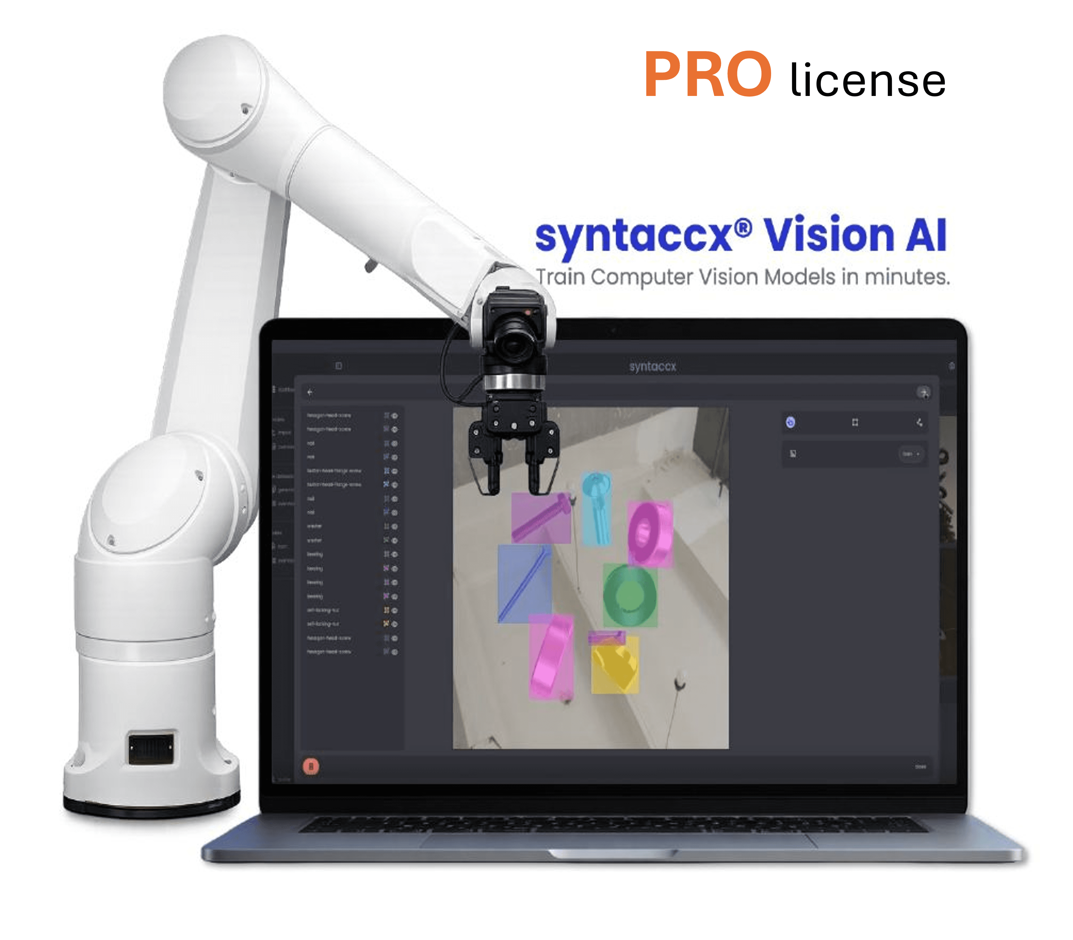syntaccx® Vision AI | Software Lizenz "PRO" | 6-24 Monate