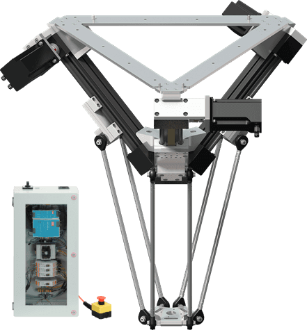3-Achsen-Delta-Roboter | 3 DOF | 660mm | 5kg